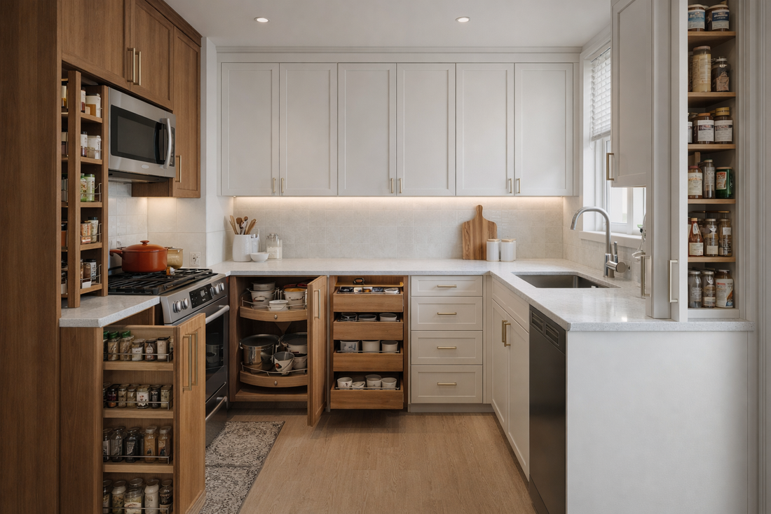 Custom Kitchen Cabinets for Small Kitchens: How to Maximize Every Inch